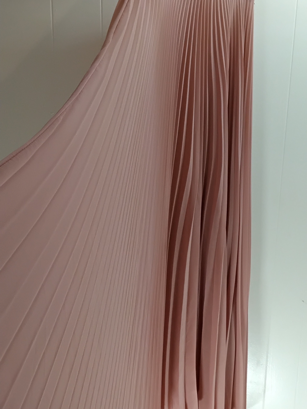 Love Culture Pleated Maxi Skirt - Dusty Blush - Picture 4 of 6